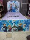 Kids frozen character bed 6 feet by 3 feet