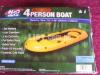 HEAVY DUTY 2-PERSON BOAT INFLATABLE BOAT with pump and oars" 4 oars