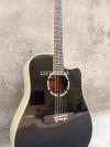 Full size Acoustic Rocket Guitar with bag and brand New Strings