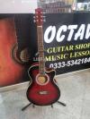 Acoustic Wooden Guitar 40 inch Red