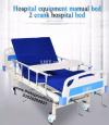 Manual patient Bed 2 Cranks cheep price Havy duty Bed, Electric Bed
