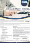 Workshop On Fundamental Of Taxation