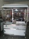 Counter stainless steel with fryer and hotplate