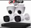 CCTV package 2 dahua 1080p HD Camera 2mp 4 channel dvr online security