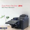 (HighLife) Motorised Home Theater Recliner with 4 way adjustment