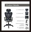 Ergonomic Chair with lumbar support - 1 year warranty