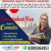 Free student visa of canada for 8 month