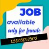 EXPERIENCED FEMALE FOR OFFICE ASSISTANT