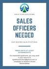 Sales Officers Needed