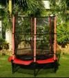 55 Inches Kids Trampoline with Safety Net