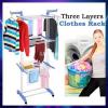 New Three Layer Cloth Rack Good Quality