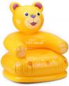Intex Happy Animal Kids Air Chair With Pump - Yellow
