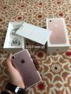 IPhone 7 32gb rosegold with box charger