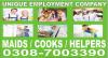 The UEC= Provide= Verified HOUSEMAIDS= Trained COOKS= Reliable HELPERS