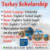 scholarship In Turkey Bachelor & Master 2021