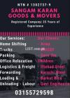 SK Movers and Packers Provides Trucking, Packing, Labour Services