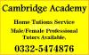 Qualified HOME TUTORS Available for HOME Tutions[KG to O/A Levels.]