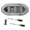 Intex Mariner 4-Person Inflatable Boat, Oars, Pump, and 2 Life Jackets