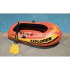 Intex Explorer 200 Inflatable 2 Person River Boat Raft Set with 2 Oars