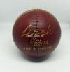 Vintage Cricket Ball Made In England - Red