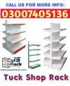 Tuck shop racks in Pakistan | Superstore Racks | slotted angle racks