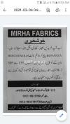 Mirha fabrics 1500