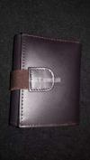 New Pure leather triple flap wallet