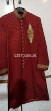 sherwani new condition for sale