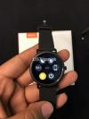 HW21 Smart Watch -Round dial, Custom wallpapers,30 days Battery Backup