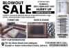 Blowout Furniture and Rugs Sale