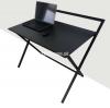 Portable Study Computer Table 3x2 Feet with Metal Folding Legs
