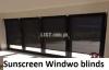 Window blinds interior ceiling remote control blinds