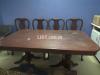 Dark brown Table 6 seater (negotiable)