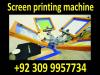 Screen printing machine in Lahore