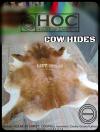 Cow hides, leather rugs