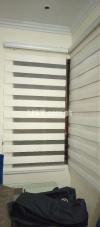 Zebra blinds 335 per sq feet. All clour Available.