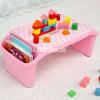 Children's Lazy Desk Plastic Small Dinner Table Baby Learning Table
