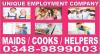 Domestic HOME COOK are Fully Responsible and TRAINED Verified Options.