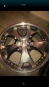 High Quality 15" inch Alloy Rims 5 Nuts