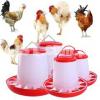Chicken Hens Feeder & Drinker High Quality ABS Material Imported