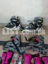 skate shoes with accessories  and all kits 2 pairs for sale