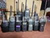 wireless  set and walkie talkies