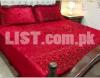 3 peace bedsheets, sofa cover , metres cover