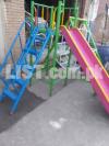 kids slides in swinging & slides