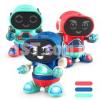 Children Electric Dancing Robot With Light , Music And Walking Toy