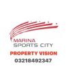 Marina sports city 3 Marla plot Rs 1450000