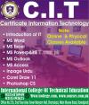Govt Approved CIT Course in Jhelum Kharian