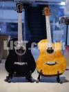 black color acoustic guitars, trus rod in neck, 5 years warrenty
