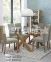 Elegant Dining Table With six chairs D 07