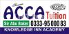 ACCA and FIA TUITION online and in academy